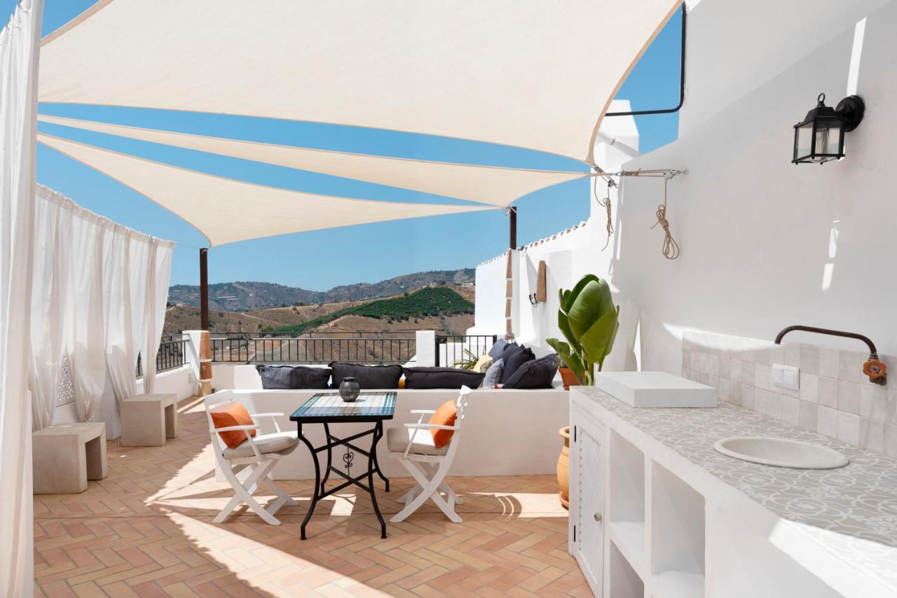 Apartamento La AMARA Maha - en el casco antiguo de Frigiliana Exterior foto